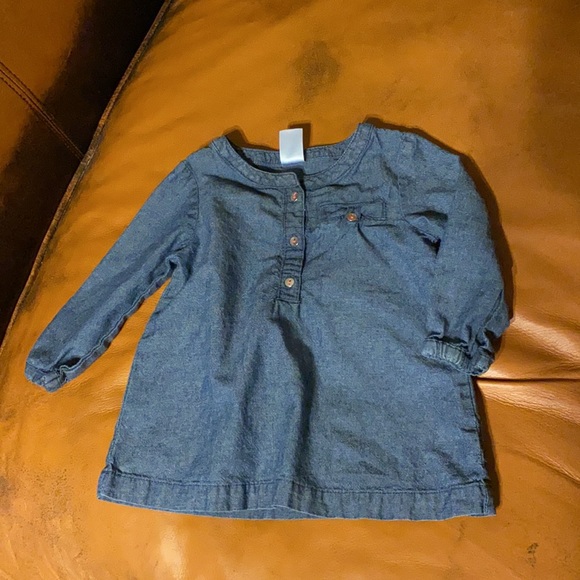 9M Carter's dress with leggings - Picture 2 of 4